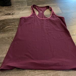 Lululemon racerback tank size 12